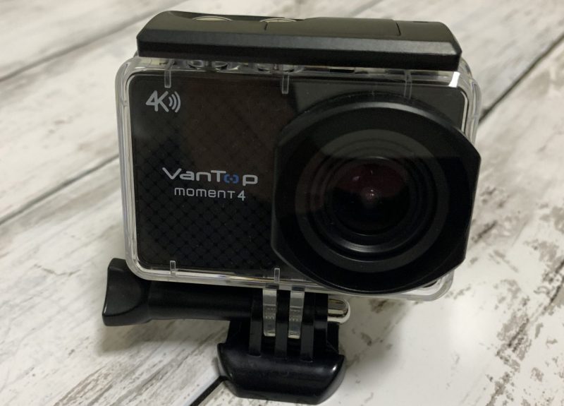 VANTOP MOMENT 4 アクションカメラ 4K レビュー
