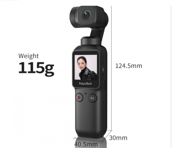 ジンバル付き小型カメラ「Feiyu pocket」発売開始