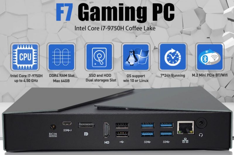HYSTOU F7 Mini PC ゲーミングパソコン 安くておすすめ